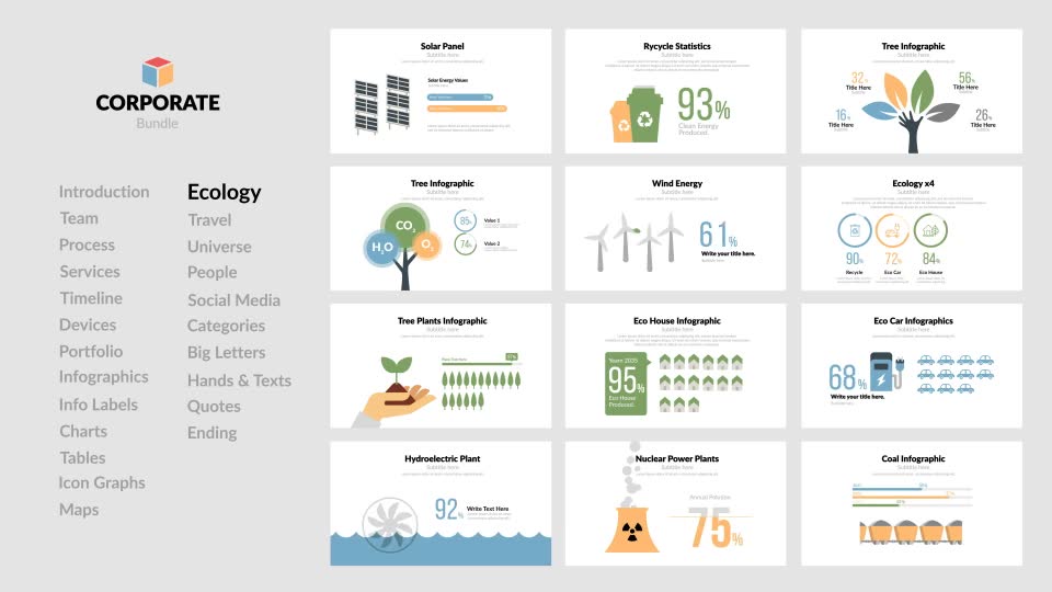 Corporate Bundle & Infographics - Download Videohive 19893483