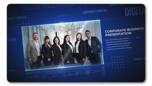 Corporate Business 3d Presentation - Videohive 23558326 Download