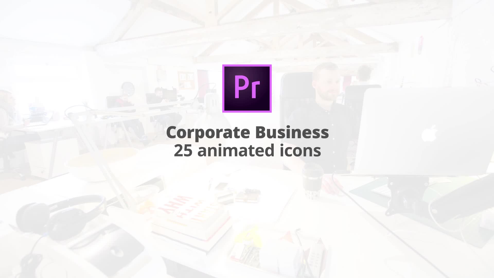 Corporate Business Flat Animation Icons (MOGRT) Videohive 23659582 Premiere Pro Image 2
