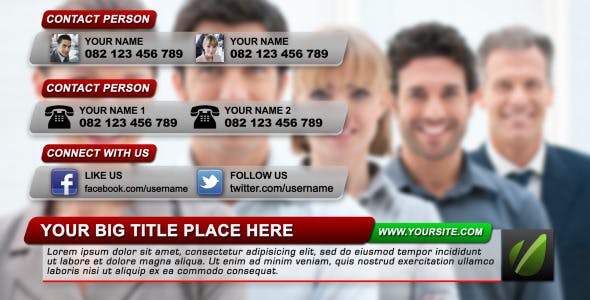 Corporate Business Lower Thirds - Download 3253863 Videohive