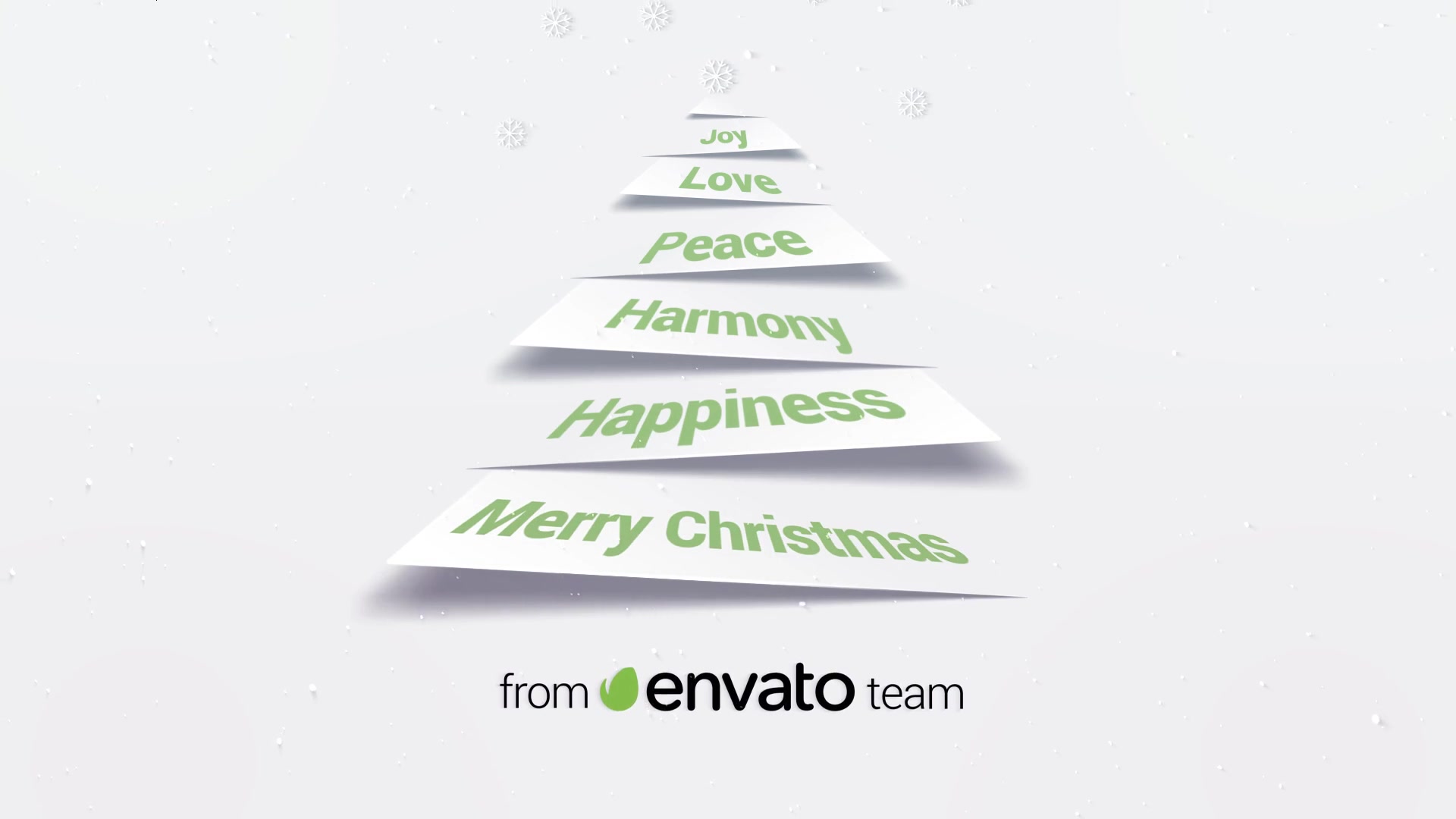 Corporate Christmas Logo and Message Animation Videohive 22862238 After Effects Image 2