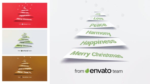 Corporate Christmas Logo and Message Animation - Videohive 22862238 Download