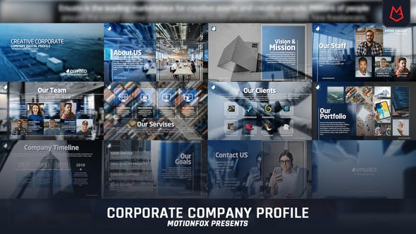 Corporate Company Profile - 23266608 Download Videohive