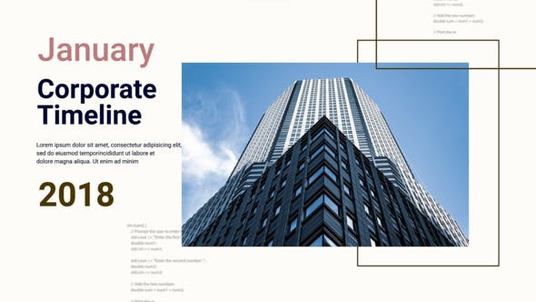 Corporate Company Timeline Slideshow - 49913126 Videohive Download