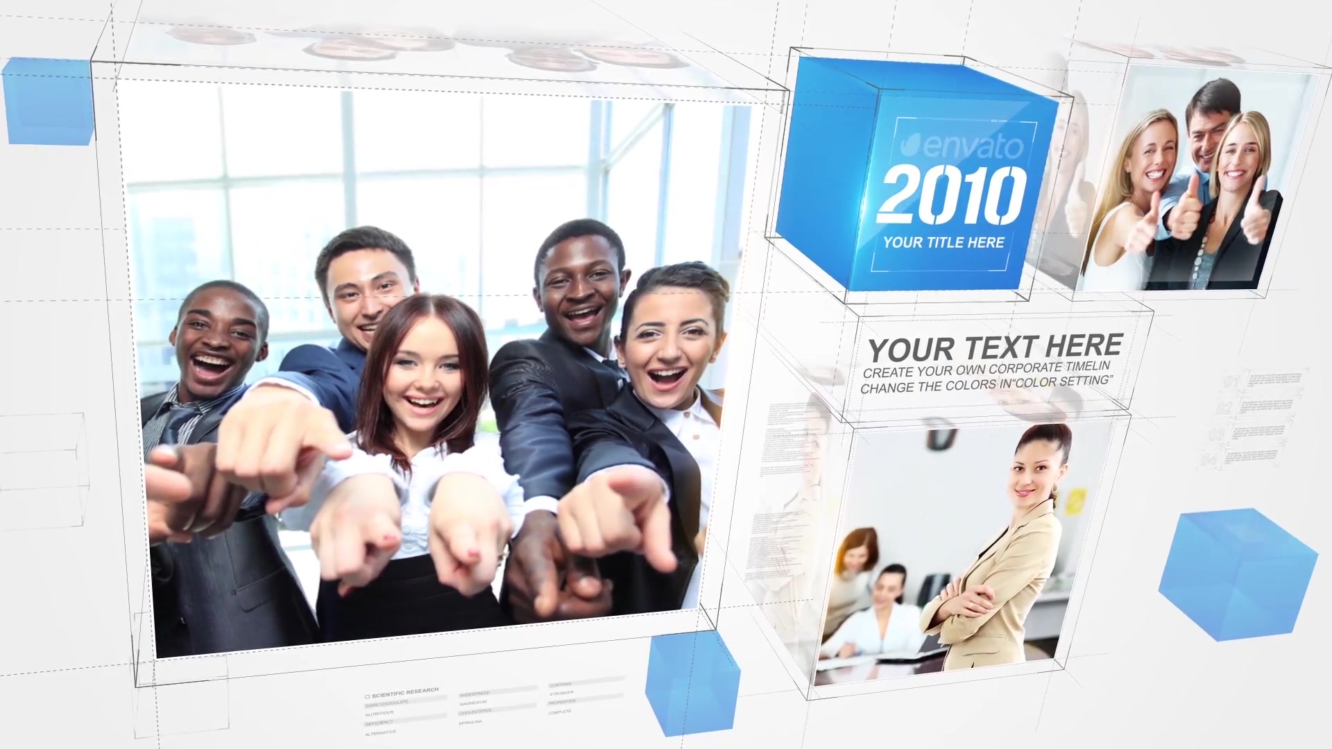 Corporate Cube Timeline Videohive 20549481 After Effects Image 4
