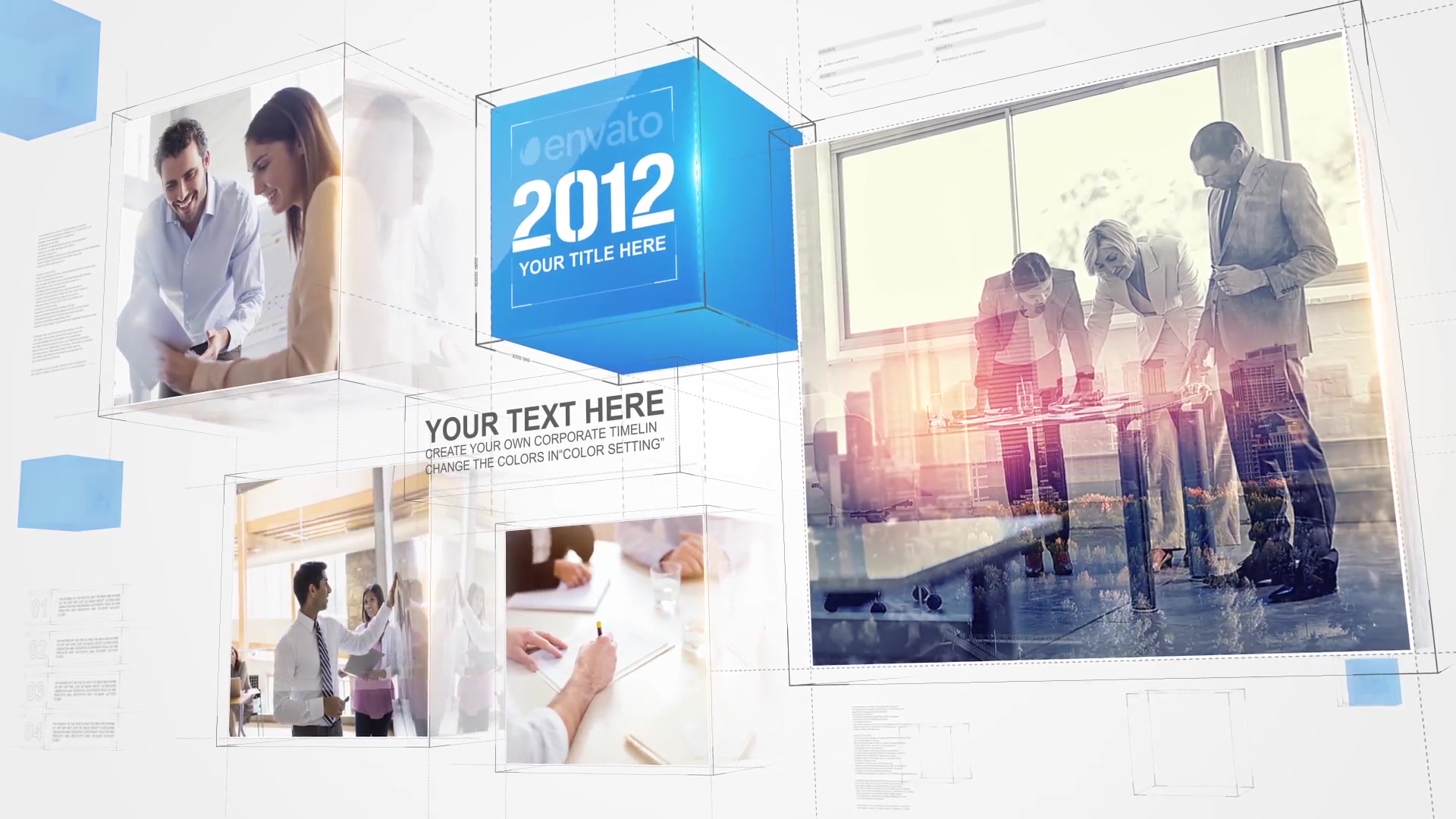 Corporate Cube Timeline Videohive 20549481 After Effects Image 6