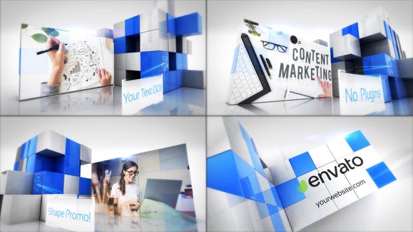 Corporate Cubes Slideshow - Download 31876252 Videohive