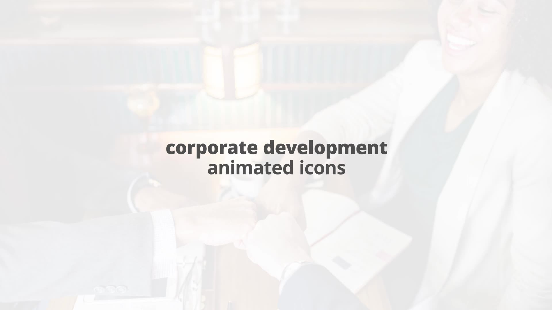 Corporate Development – Thin Line Icons - Download Videohive 23454835