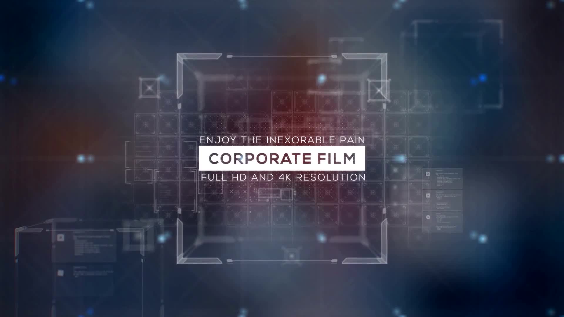 Corporate Film/ Icons and Text/ 3D Cube and Transitions/ Business and Economic Slide/ Presentation Videohive 14992185 After Effects Image 1