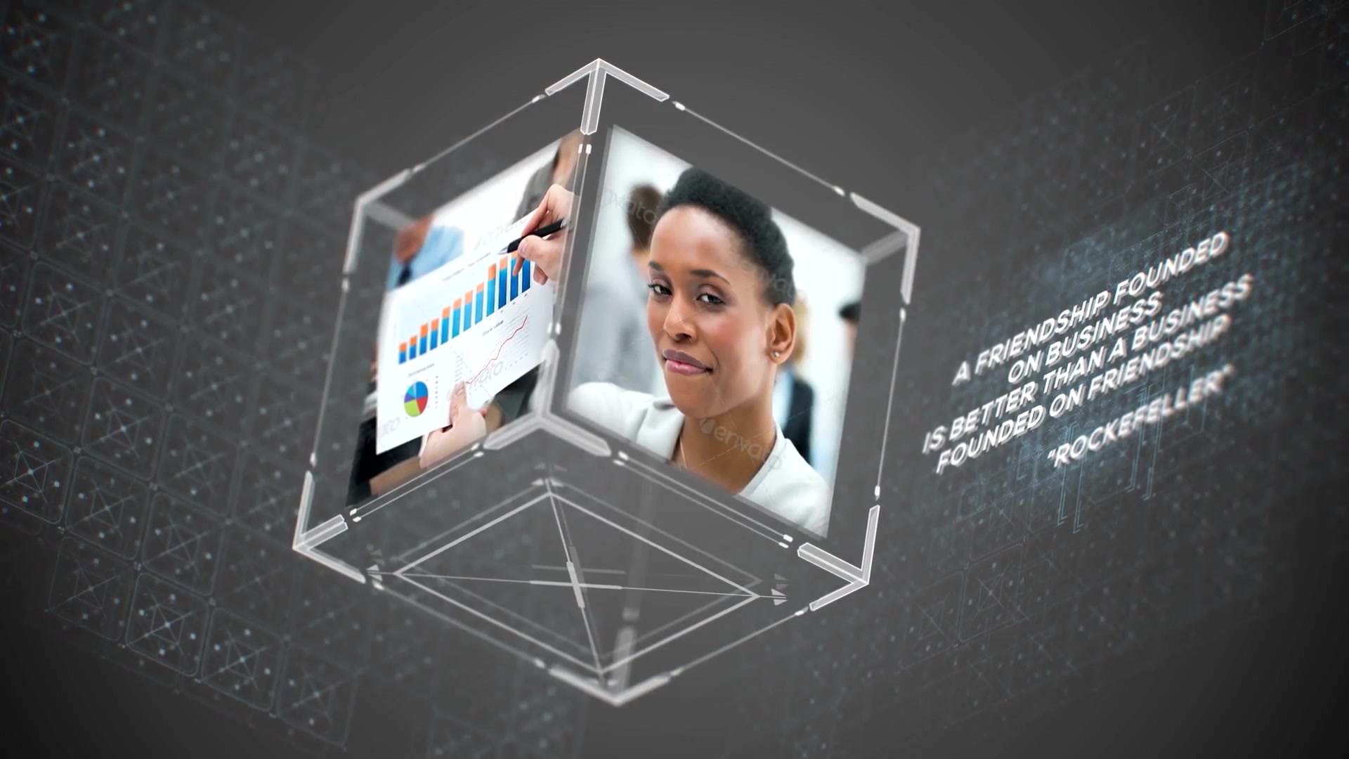 Corporate Film/ Icons and Text/ 3D Cube and Transitions/ Business and Economic Slide/ Presentation Videohive 14992185 After Effects Image 5