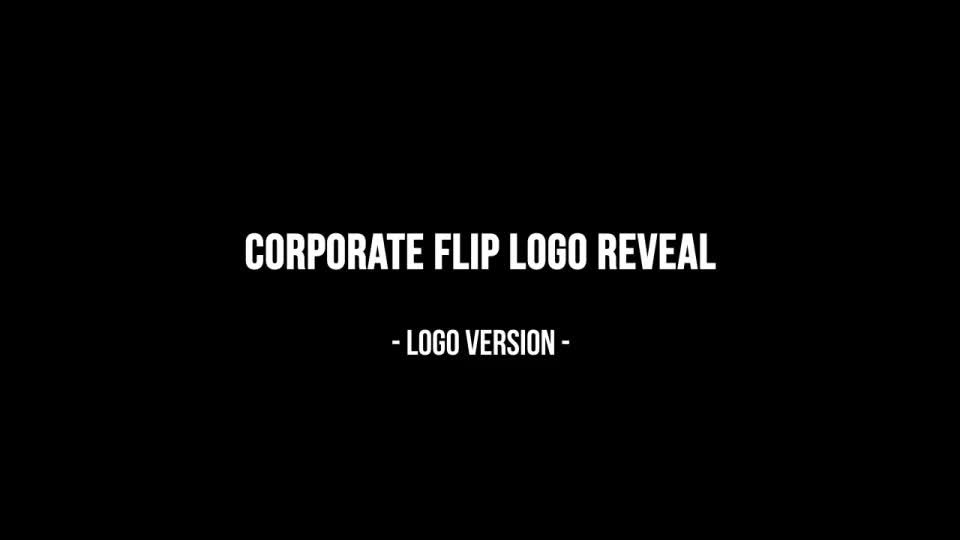 Corporate Flip Logo Reveal Videohive 9235048 After Effects Image 1