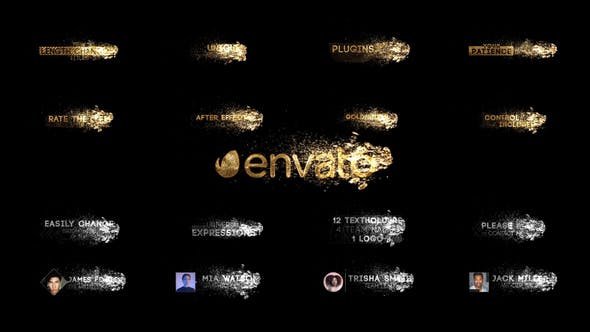 Corporate Golden Titles V.4 - Download Videohive 35974260