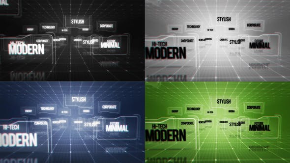 Corporate Hi Tech Logo Reveal And Titles - Videohive Download 25936092