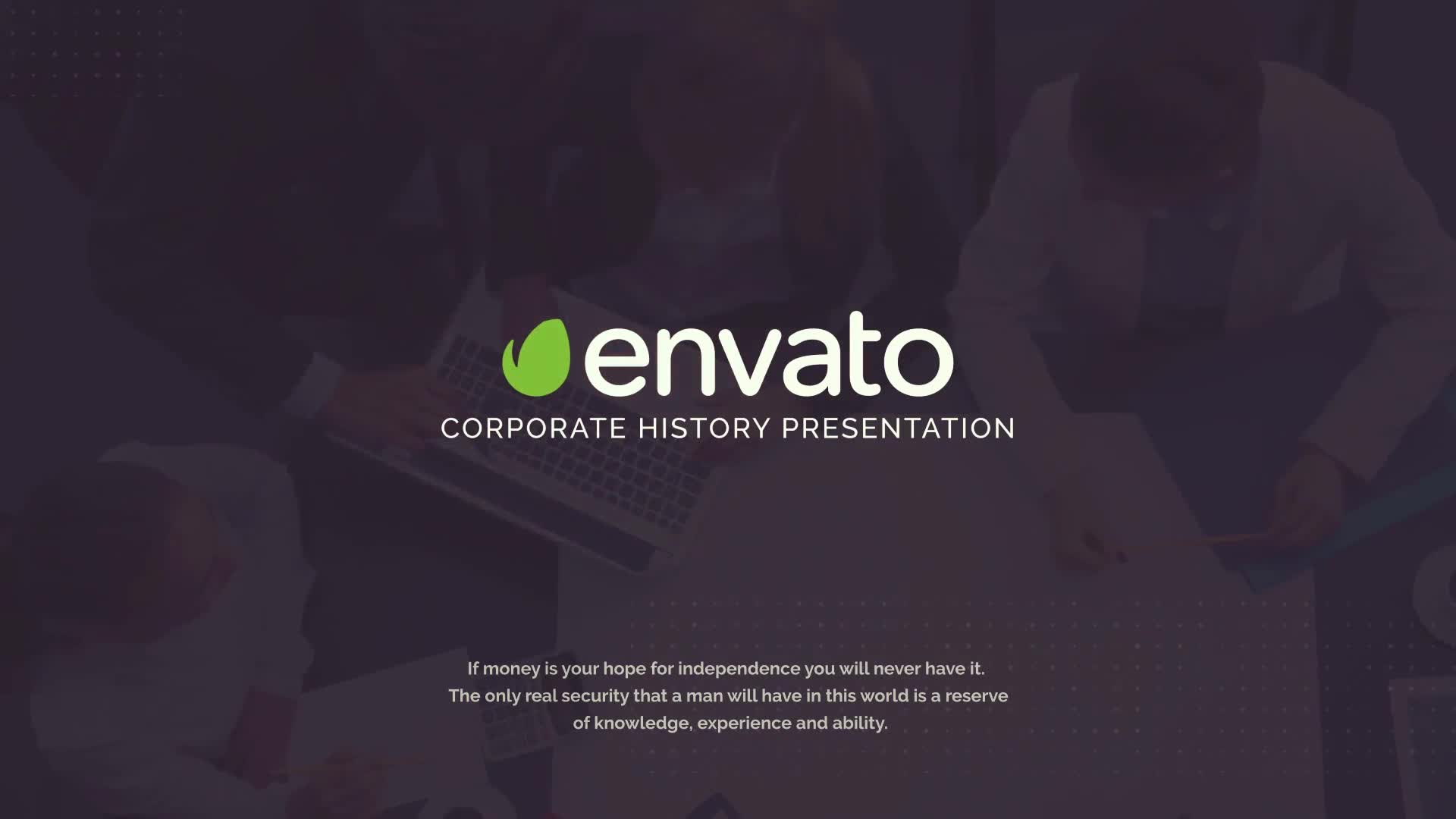 Corporate History Videohive 24653843 Premiere Pro Image 1