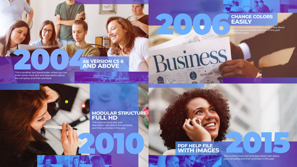 Corporate History Timeline - Download Videohive 23321049