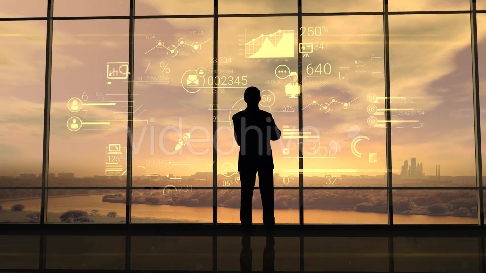 Corporate Infographics And Men In The Office - Download Videohive 21214009
