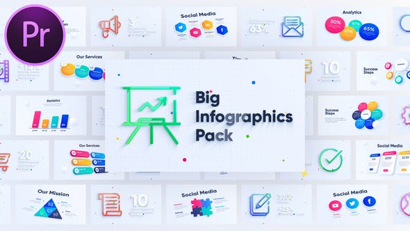 Corporate Infographics Charts Pack - Download Videohive 28408670