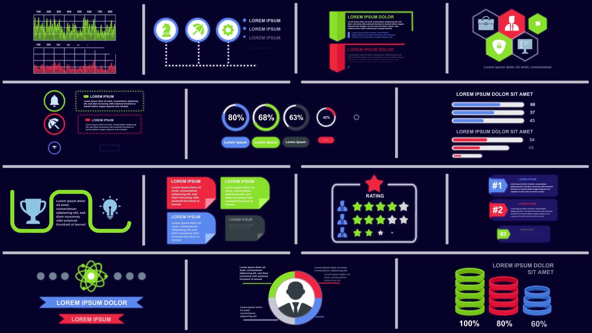 Corporate Infographics Vol.50 Videohive 28113691 After Effects Image 8