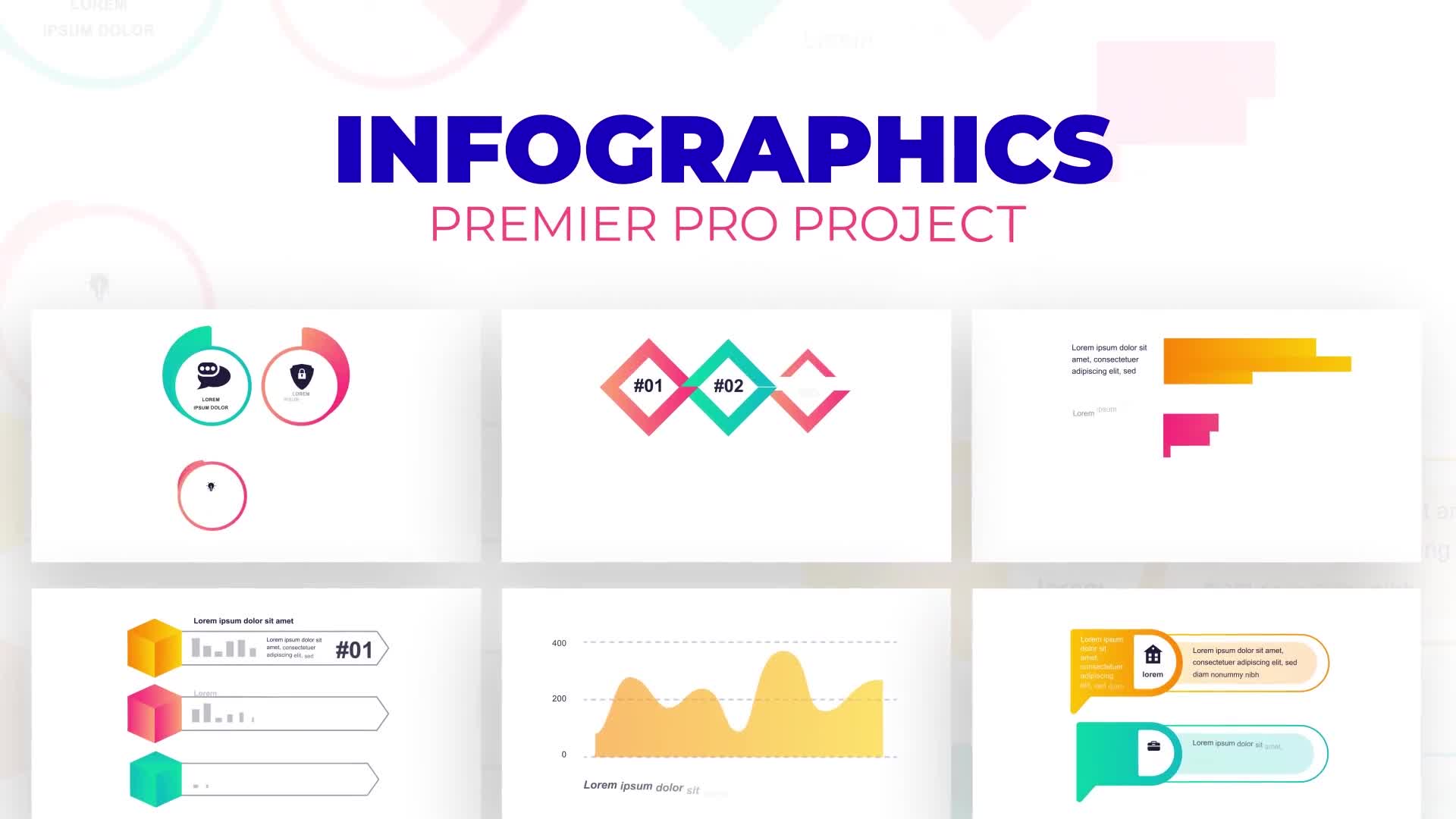Corporate Infographics Vol.61 for Premiere Pro Videohive 29517622 Premiere Pro Image 1