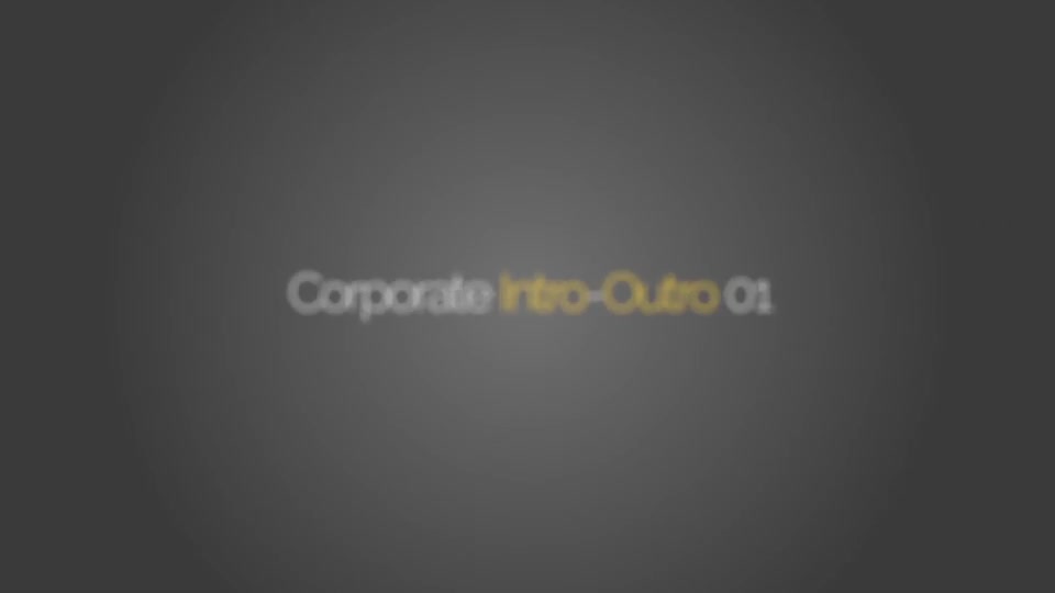 Corporate Intro Outro 1 - Download Videohive 6790527