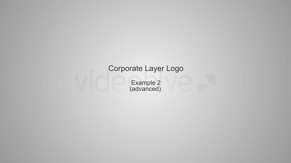 Corporate Layer Logo & Transition - Download Videohive 4850785