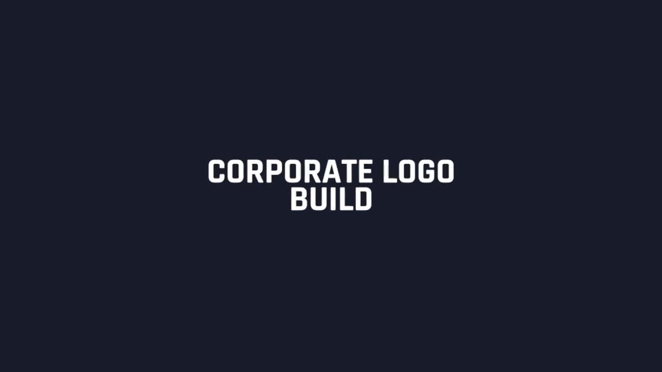 Corporate Logo Build Videohive 23904665 After Effects Image 2