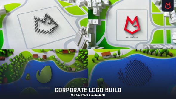 Corporate Logo Build - Videohive Download 23904665