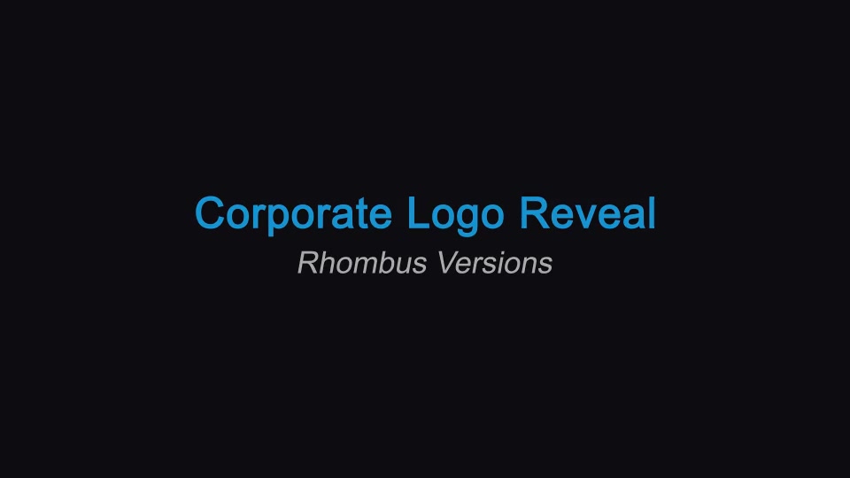 Corporate Logo Reveal Videohive 13503971 After Effects Image 6