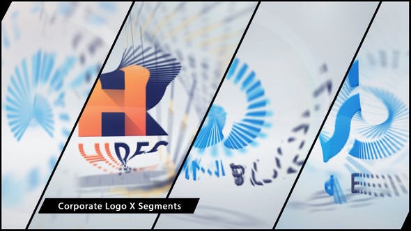Corporate Logo X Segments - 6757444 Download Videohive