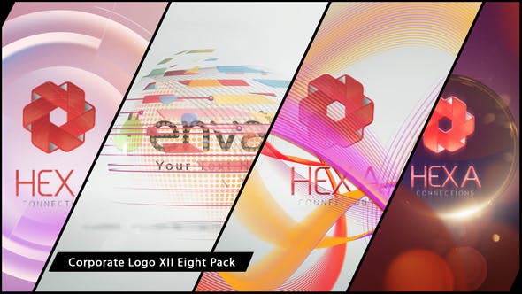 Corporate Logo XII Eight Pack - Videohive Download 7092667