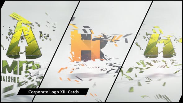 Corporate Logo XIII Cards - Download Videohive 7237189
