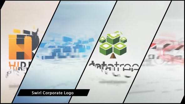 Corporate Logo XIV Swirl - Videohive Download 7717027