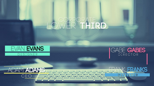 Corporate Lower Third - Download Videohive 11860229