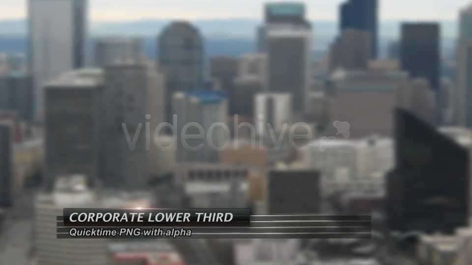 Corporate Lower Third Videohive 94347 Motion Graphics Image 1