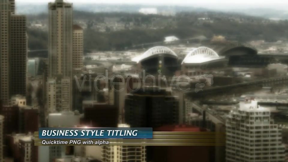 Corporate Lower Thirds Blue Pack Videohive 108545 Motion Graphics Image 3