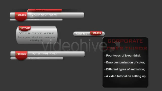 Corporate Lower Thirds Videohive 1025636 After Effects Image 12