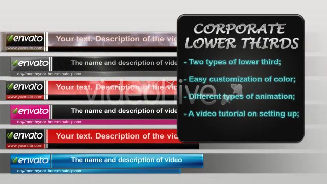 Corporate Lower Thirds Videohive 874849 After Effects Image 10