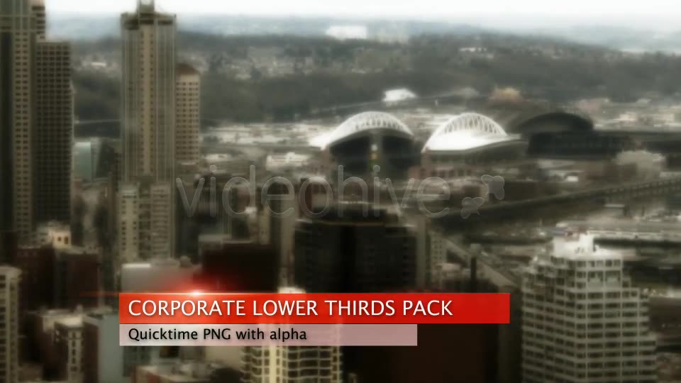 Corporate Lower Thirds Red Pack Videohive 109460 Motion Graphics Image 2