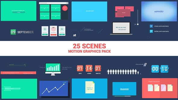 Corporate Motion Elements Pack - Videohive Download 5268415