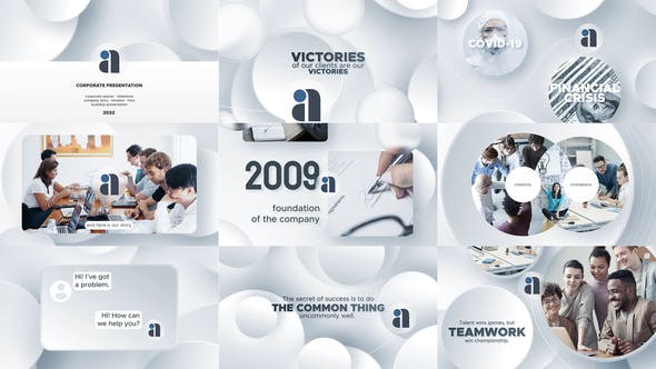 Corporate Presentation | Business Story | Company Timeline - Videohive 39046460 Download