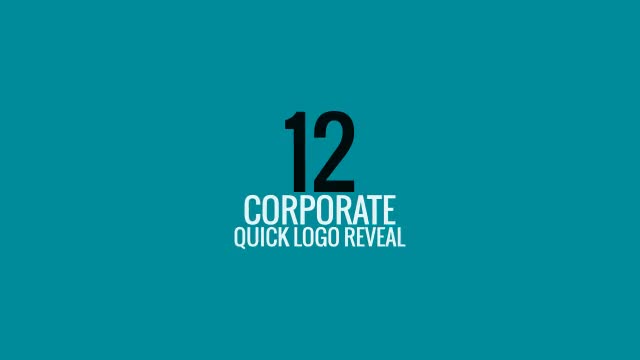 Corporate Quick Logo Reveal Videohive 8035683 After Effects Image 1