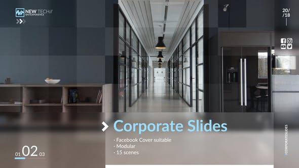 Corporate Slides Social Media - Videohive Download 22952583