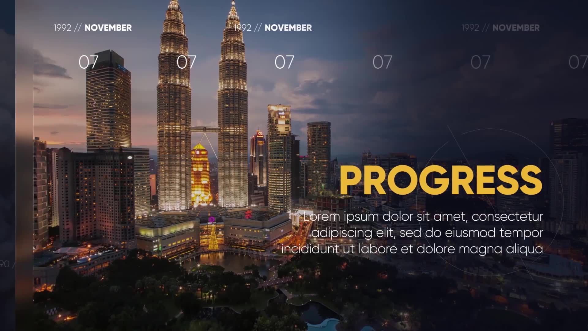 Corporate Slideshow History Timeline // Final Cut Pro Videohive 31015917 Apple Motion Image 2