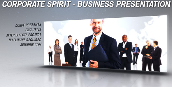 Corporate Spirit Business Presentation / Gallery / Portfolio - Download Videohive 2965818