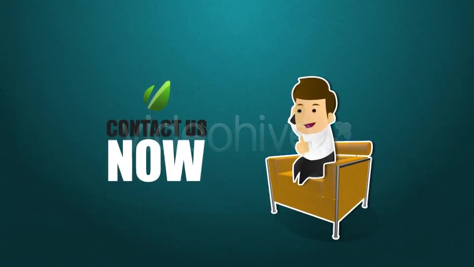 Corporate Sticker Cartoon with Kinetic Typo - Download Videohive 5108526