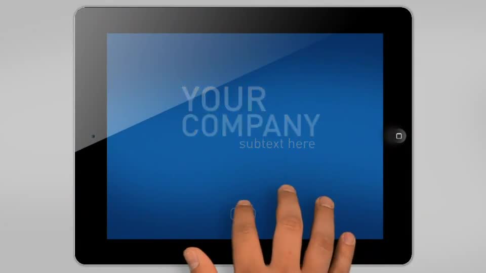 Corporate tablet slideshow and menu interface - Download Videohive 2201135