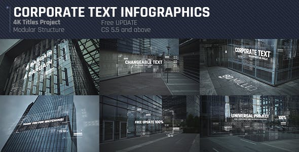 Corporate Text Infographics/ Economic Titles Intro/ Business and Political Summit/ HUD UI Meeting - Download Videohive 20525392