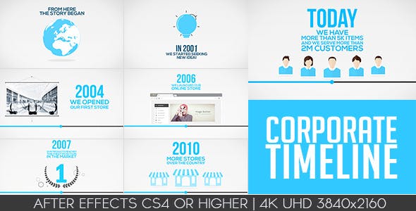 Corporate Timeline - Download Videohive 15050827