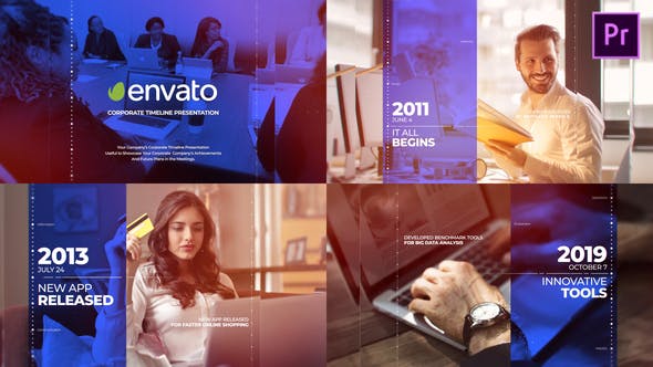 Corporate Timeline Presentation Mogrt - 26713588 Download Videohive