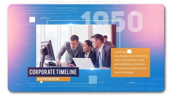 Corporate Timeline Presentation - Videohive 23274688 Download